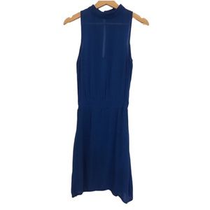 Zara Royal Blue Keyhole Back Dress